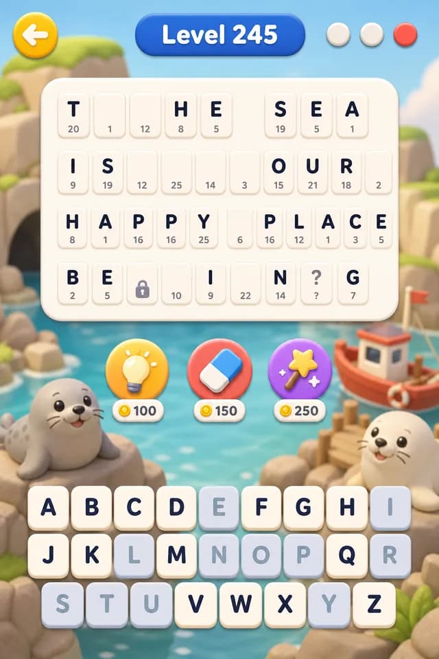 A puzzle level